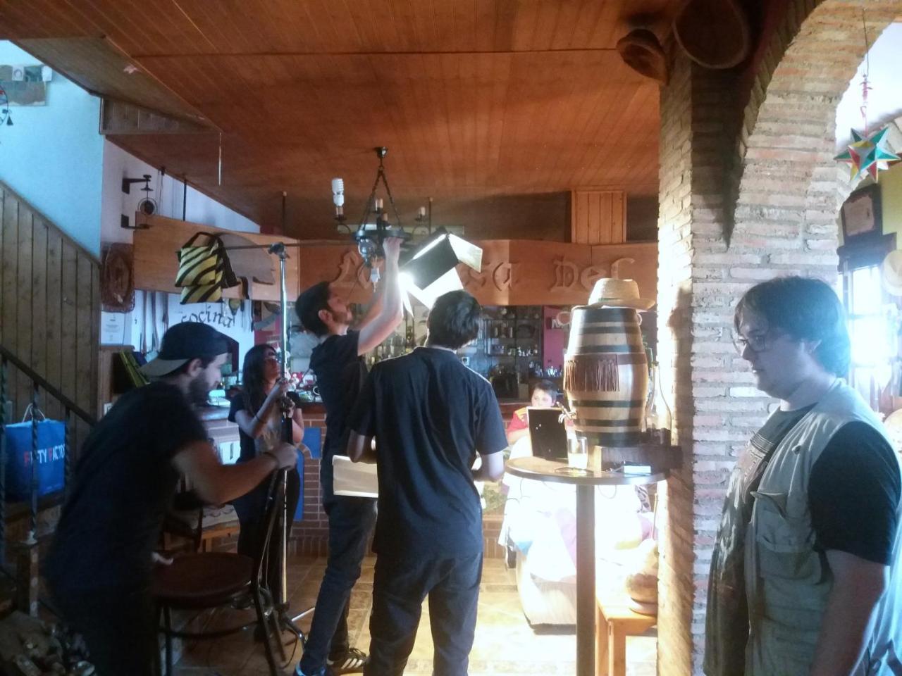 Gasthaus La Casa Del Cura Corteconcepción Exterior foto